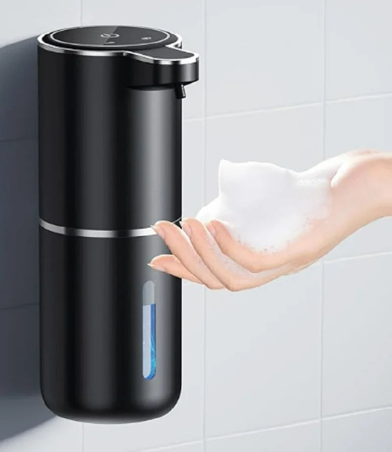 Automatic Soap Dispenser Touchless Foaming Soap Dispenser 380Ml USB Rechargeable Electric 4 Level Adjustable Foam Soap Dispenser