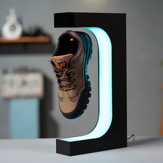 Levitating Shoe Display Floating Sneaker Stand Advrtising Exhibition Levitating Gap for Shopping Mall Floating Shoe Display